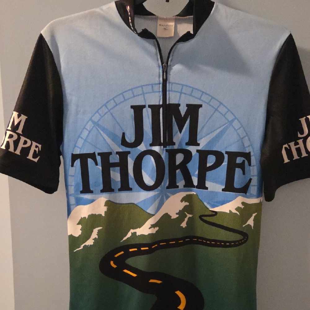 *Rare* SUGOI Jim Thorpe Men's Cycling Jersey